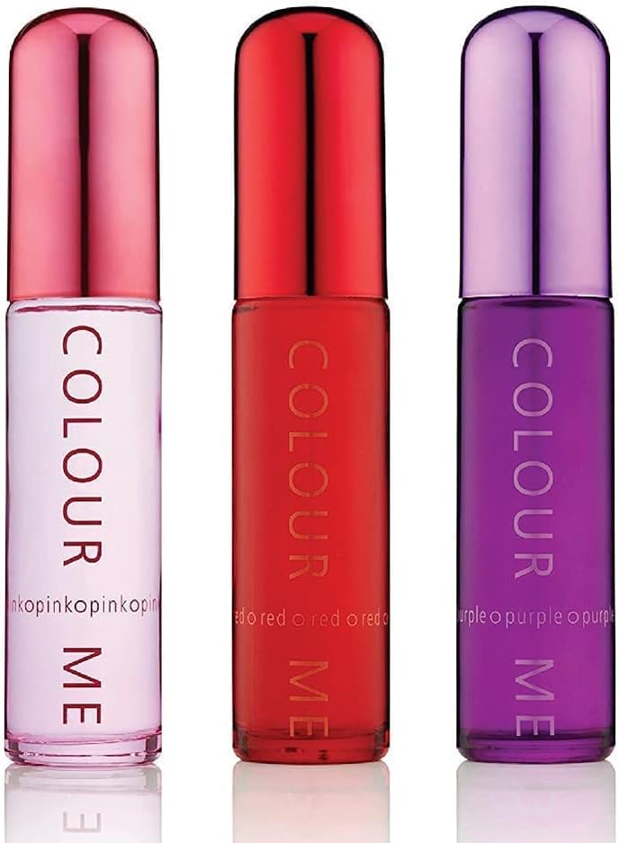 Milton-Lloyd Colour Me Femme Triple Pack 3 x 50ml Eau de Parfum for Women